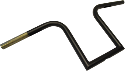 LA CHOPPERS Bourbon Handlebar - 10-1/2" - Flat Black LA-7381-10M