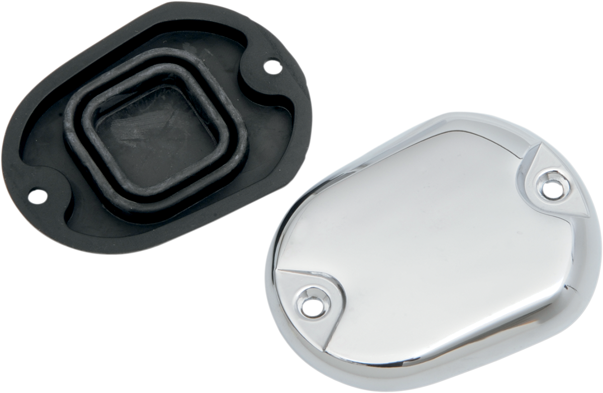 DRAG SPECIALTIES Front Brake Master Cylinder Cover - Chrome H07-0665-C
