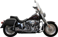 BASSANI XHAUST 2-into-1 Ripper Exhaust System - Short - Stainless - Twin Cam Softails 1S6SS
