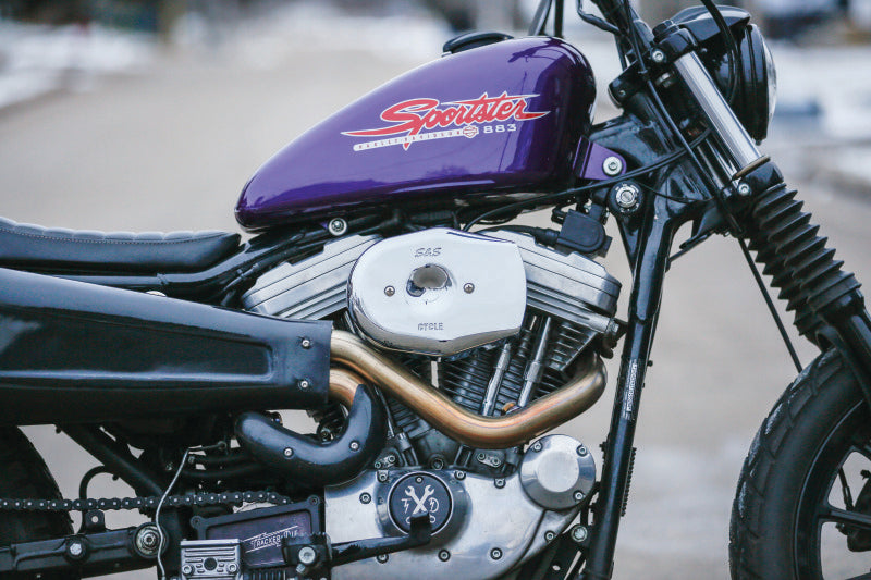 S&S Cycle Stealth Applications Tribute Air Cleaner Cover - Chrome