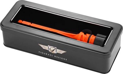 FIGURATI DESIGNS Magnetic Oil Dipstick - Knurled - Black - M8 Softail FD01-STM8-KN-BLK