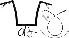 FAT BAGGERS INC. 1-1/4" EZ Install Flat Top Handlebar - 14" - Black 749914-B