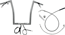 FAT BAGGERS INC. 1-1/4" EZ Install Flat Top Handlebar - 16" - Chrome 749916