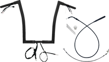 FAT BAGGERS INC. 1-1/4" EZ Install Flat Top Handlebar - 16" - Black 749916-B