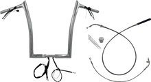 FAT BAGGERS INC. 1-1/4" EZ Install Pointed Top Handlebar - 16" - Chrome 949916