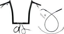 FAT BAGGERS INC. 1-1/4" EZ Install Pointed Top Handlebar - 16" - Black 949916-B