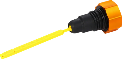 FIGURATI DESIGNS Performance Magnetic Oil Dipstick - Curved - Gold - '07-'16 Touring/Trike FDP01-TCSM-G