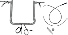 FAT BAGGERS INC. EZ Install Wired Handlebar Kit - 1-1/2" - Pointed Top - 16" - Chrome 849016