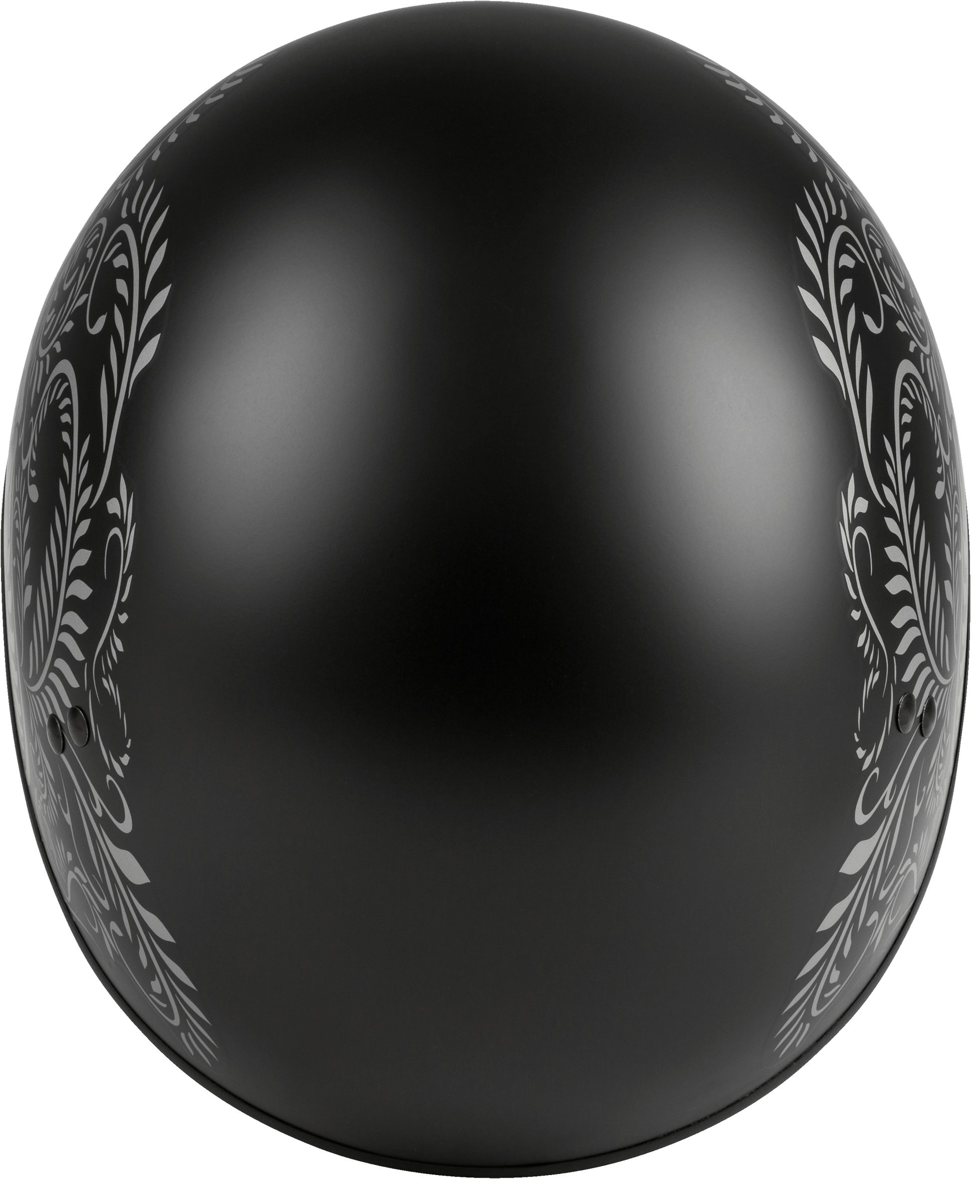 Hh 65 Half Helmet Rose Naked Matte Black/Silver Xs