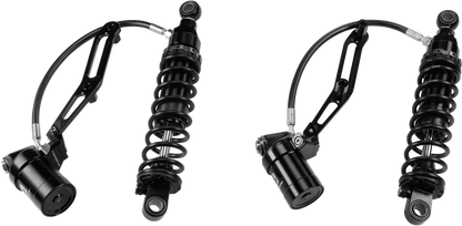 Touring Remote Res Shocks 14"Hvy Weight Billet Bracket