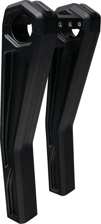KODLIN USA Ascent Pro Risers - Pullback - 10" - Black KUS55133