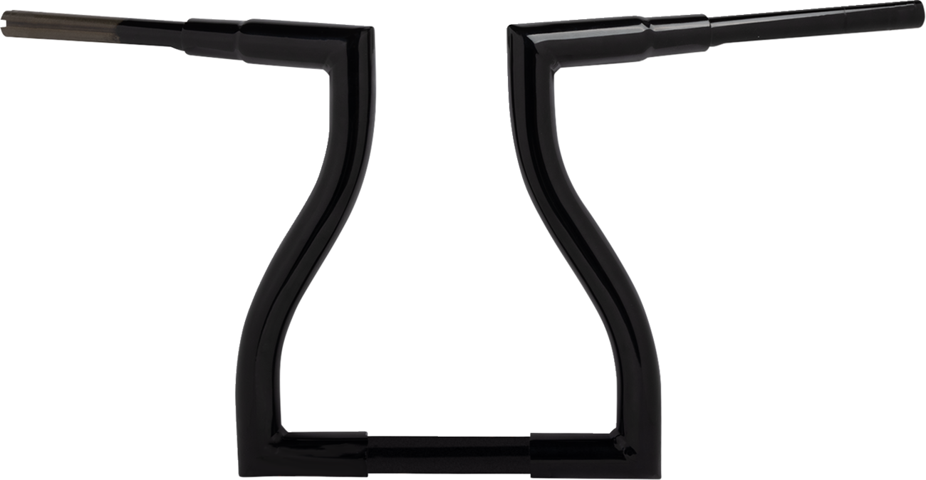 LA CHOPPERS Pre-Wired Thresher Handlebar - 14" - Black LA-7317-14BW