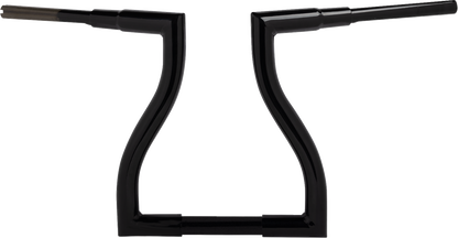 LA CHOPPERS Pre-Wired Thresher Handlebar - 14" - Black LA-7317-14BW