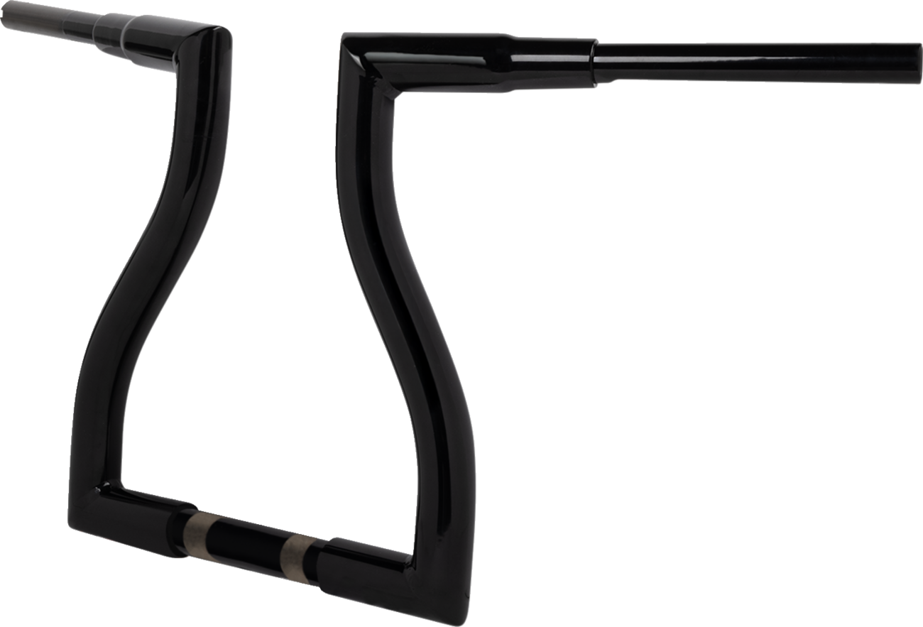 LA CHOPPERS Pre-Wired Thresher Handlebar - 14" - Black LA-7317-14BW