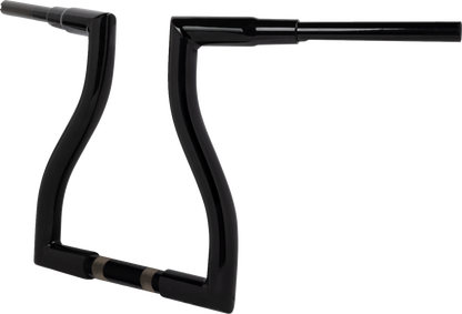 LA CHOPPERS Pre-Wired Thresher Handlebar - 14" - Black LA-7317-14BW