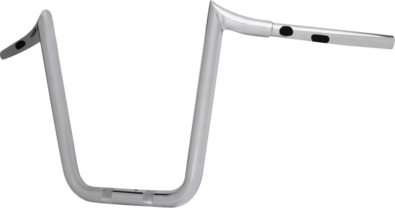 LA CHOPPERS Pre-Wired Prime Ape Handlebar - 1-1/4" x 12" - Chrome LA-7359-12W