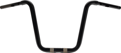 LA CHOPPERS Handlebar - Twin Round - 1-1/4" x 12" - Black LA-7348-12B