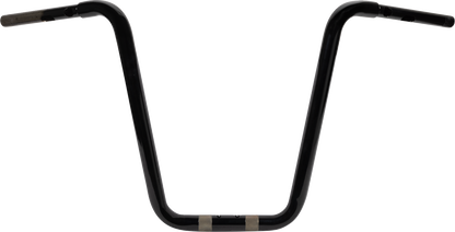 LA CHOPPERS Handlebar - Twin Round - 1-1/4" x 16" - Black LA-7348-16B