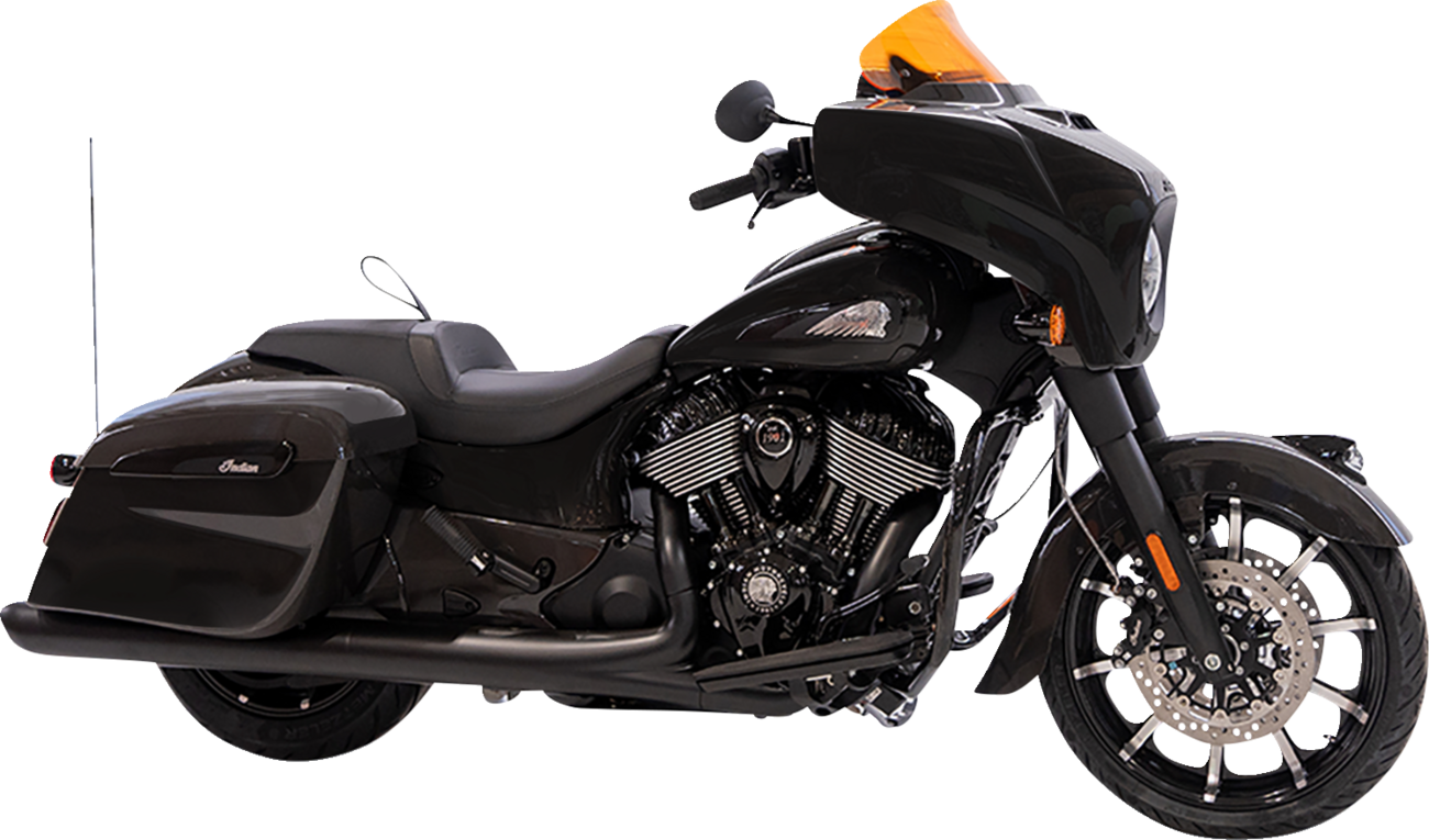 KLOCK WERKS Kolor Flare™ Windshield - 10" - Orange KWW-04-0637