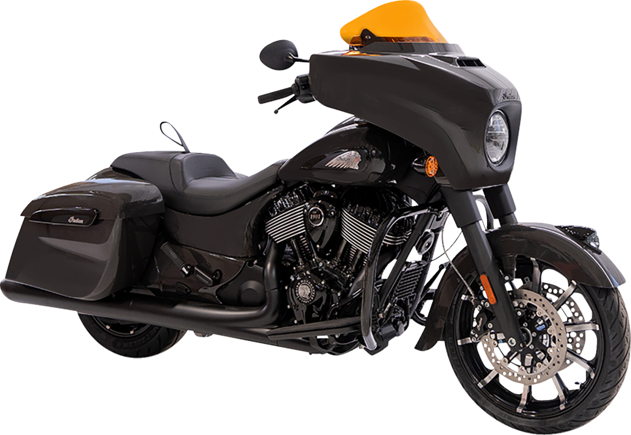 KLOCK WERKS Kolor Flare™ Windshield - 10" - Orange KWW-04-0637