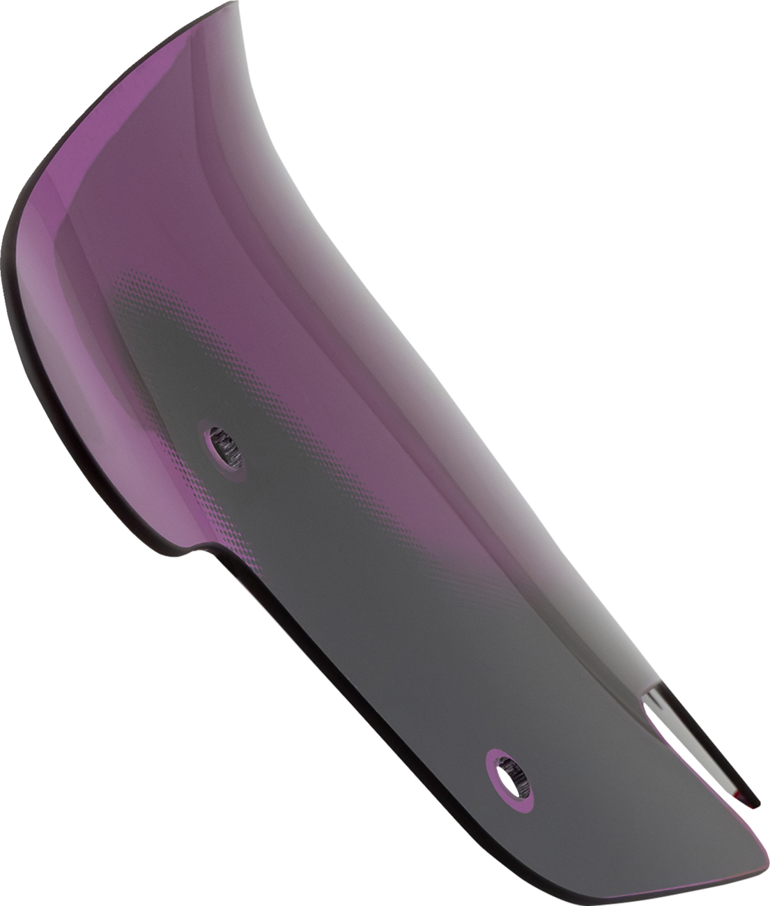 KLOCK WERKS Kolor Flare™ Windshield - 10" - Purple KWW-04-0641