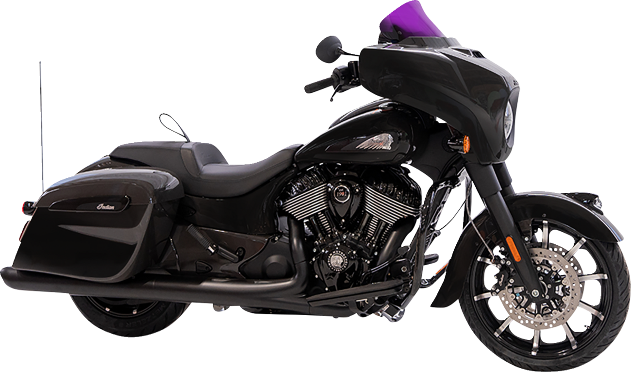 KLOCK WERKS Kolor Flare™ Windshield - 10" - Purple KWW-04-0641