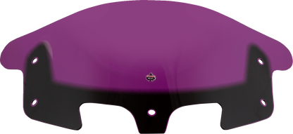 KLOCK WERKS Kolor Flare™ Windshield - 10" - Purple KWW-04-0641