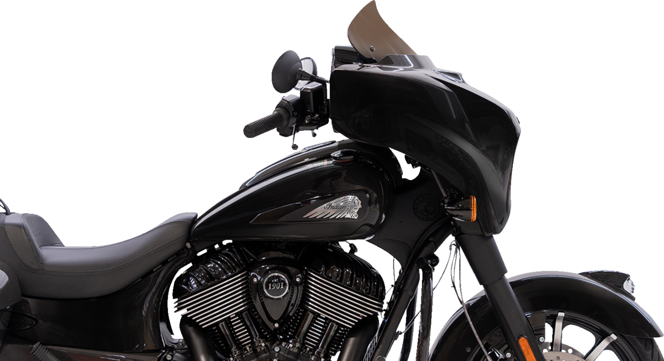 KLOCK WERKS Kolor Flare™ Windshield - 10" - Bronze KWW-04-0642