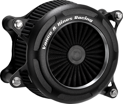 VANCE & HINES V02 Onyx Air Intake Kit - Black 41116