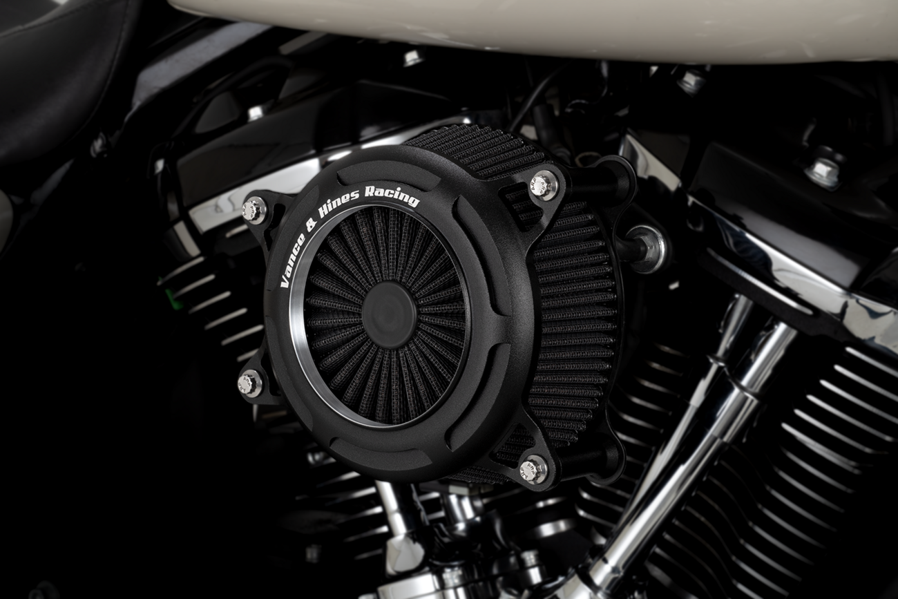 VANCE & HINES V02 Onyx Air Intake Kit - Black 41118
