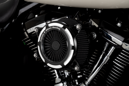 VANCE & HINES V02 Onyx Air Intake Kit - Black Contrast 41119