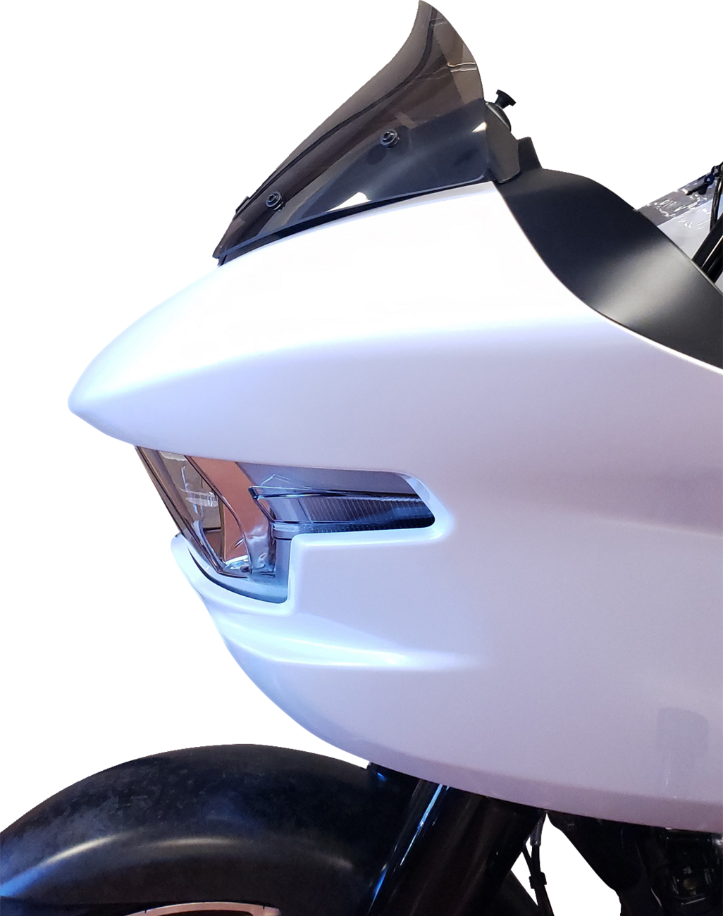 WIND VEST Windshield - 9-1/2" - Light Smoke - FLTRX/SE/STSE 57-9010