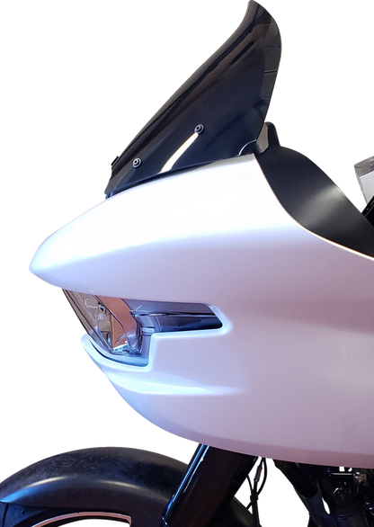 WIND VEST Windshield - 12-1/2" - Dark Smoke - FLTRX/SE/STSE 57-1240