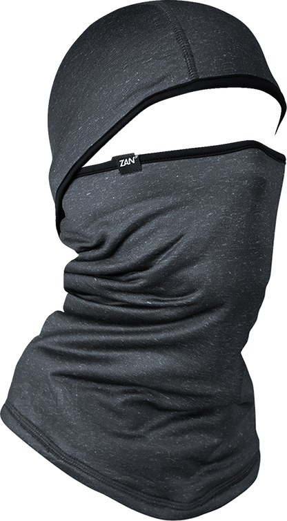 ZAN HEADGEAR SportFlex® Convertible Balaclava - Heather Charcoal WBSF410