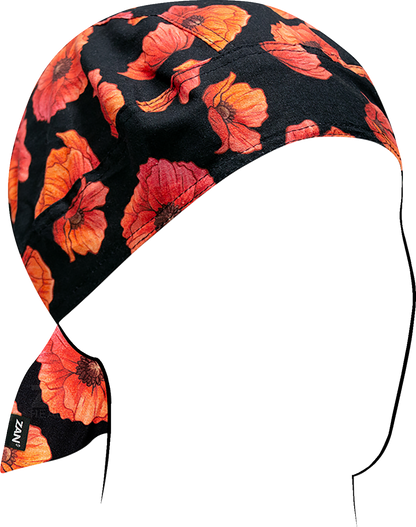 ZAN HEADGEAR Flydanna® Head Wrap - Poppies Z209