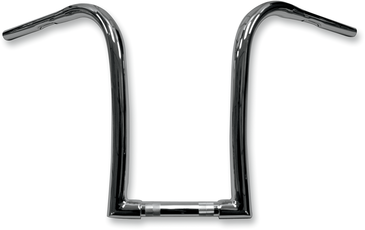 LA CHOPPERS Nice Curves Ape Hanger Handlebar - 1-1/4" Diameter - 14" Rise - Chrome LA-7341-14