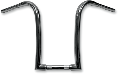 LA CHOPPERS Nice Curves Ape Hanger Handlebar - 1-1/4" Diameter - 14" Rise - Chrome LA-7341-14