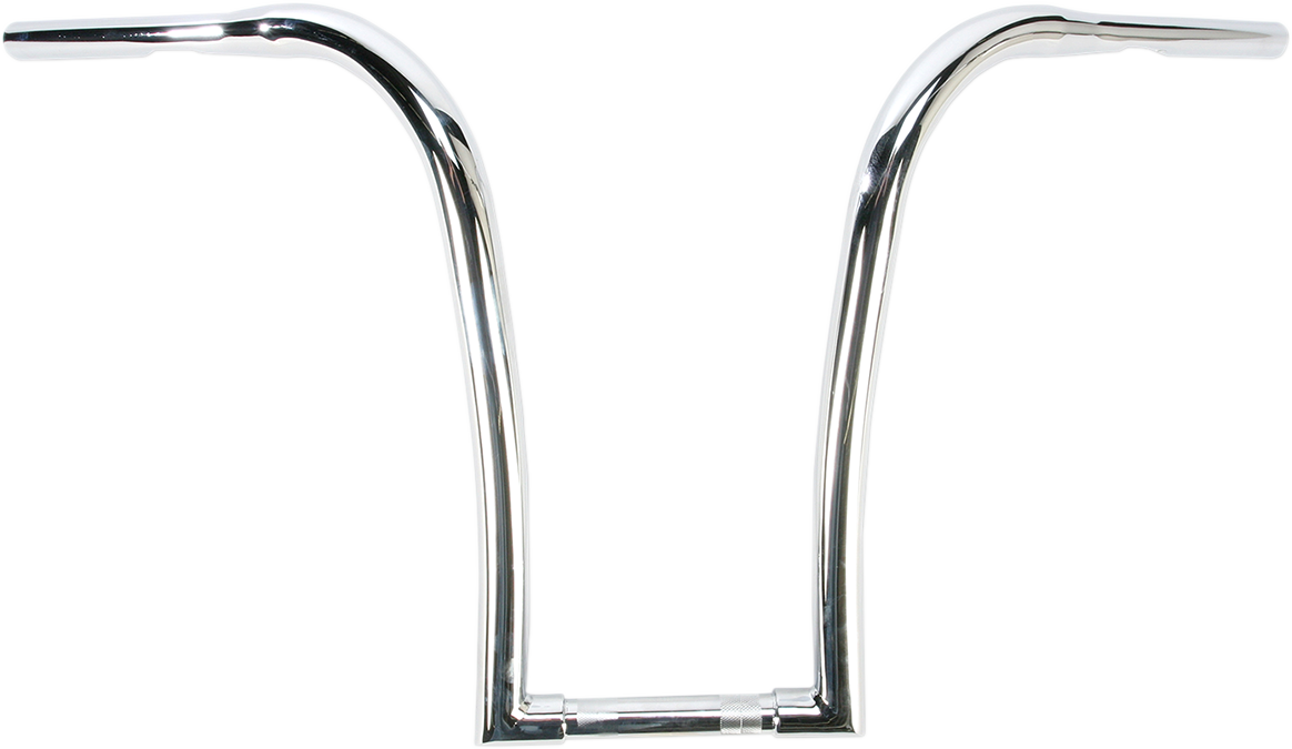 LA CHOPPERS Nice Curves Ape Hanger Handlebar - 1-1/4" Diameter - 16" Rise - Chrome LA-7341-16