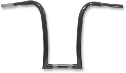 LA CHOPPERS Nice Curves Ape Hanger Handlebar - 1-1/4" Diameter - 16" Rise - Black LA-7341-16B