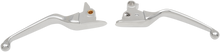 DRAG SPECIALTIES Wide Blade Lever Set - Chrome H07-0593