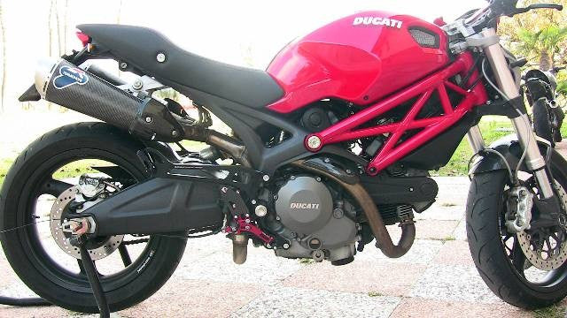 DBK Special Parts (Ducabike) Passenger Peg Kit for Adjustable Rearsets for the Ducati Monster 696/796/1100