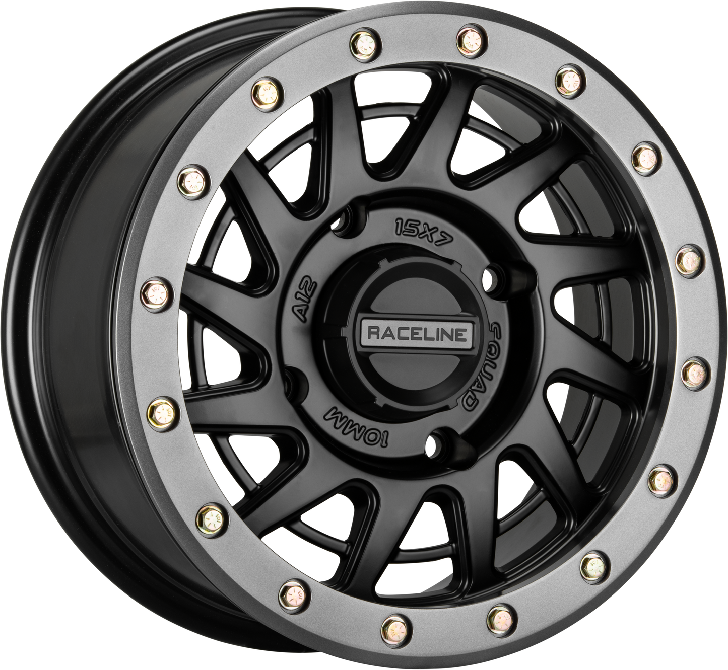 Squad Bdlk Wheel 15x7 4/156 5+2(+10mm) Blk/Gunmetal