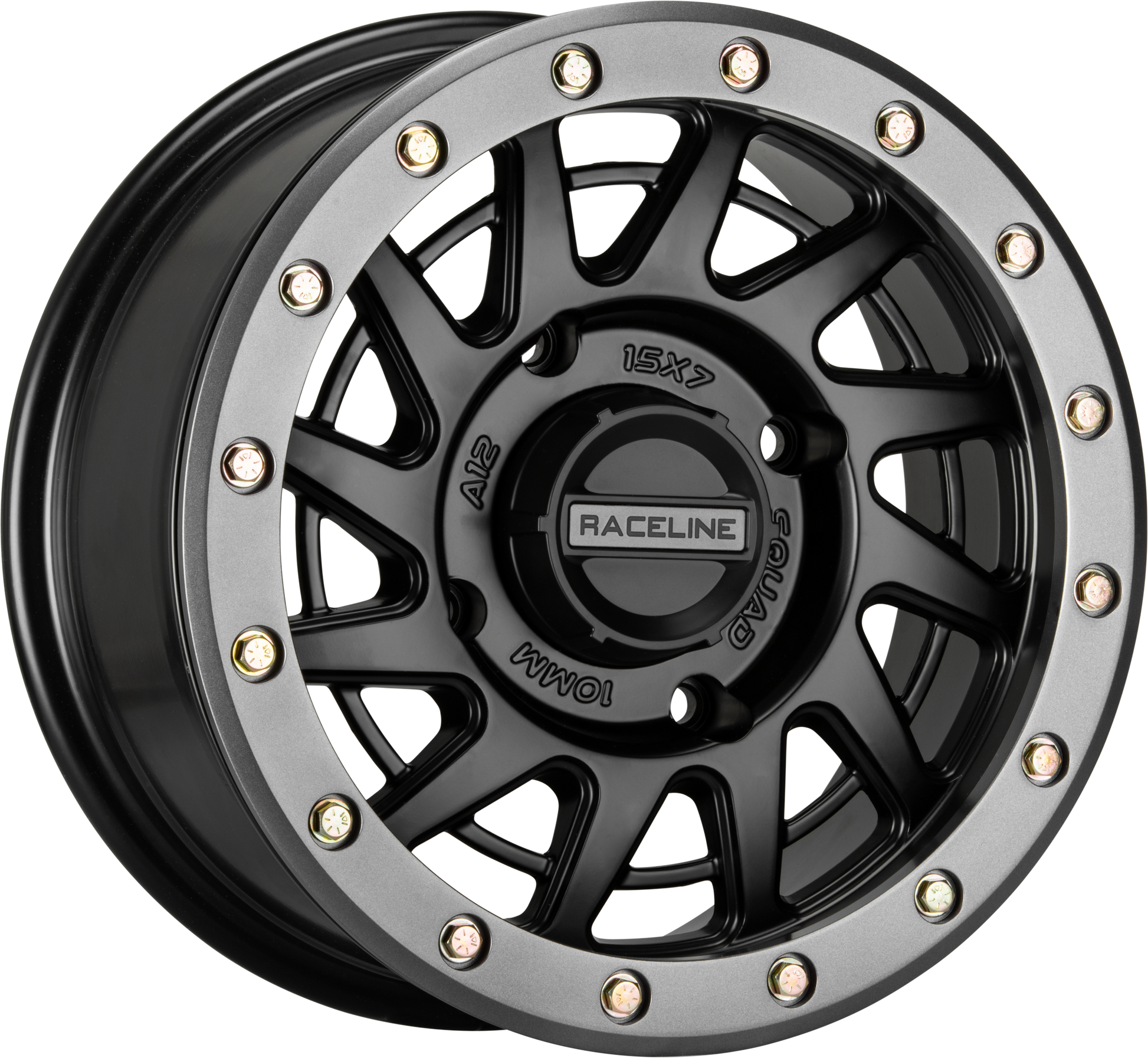 Squad Bdlk Wheel 15x7 4/137 6+1(+38mm) Blk/Gunmetal