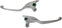 DRAG SPECIALTIES Wide Blade Lever Set - Chrome H07-0595