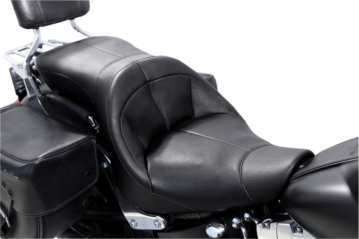 DANNY GRAY TourIST Seat - Air - Black - Vinyl - FL '07-'17 FA-DGE-0317
