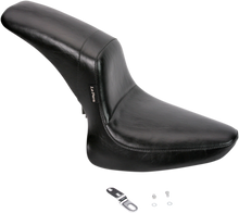 LE PERA Daytona Sport Seat - Smooth - Black - Softail '00-'17 LX-540S