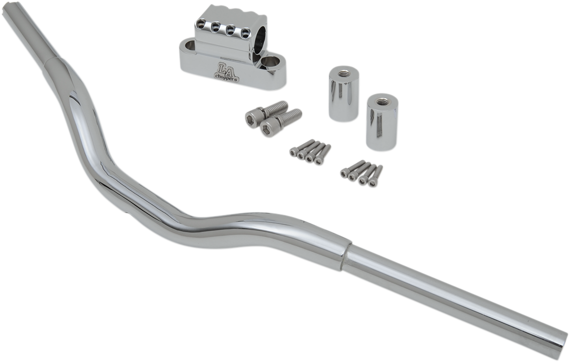 LA CHOPPERS Kage Fighter-T Handlebar - 6" - Chrome LA-7335-02
