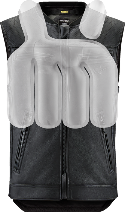 ALPINESTARS TECH-AIR Tech-Air® 3 v2 Canvas Vest - Black - XL 6505125-10-XL
