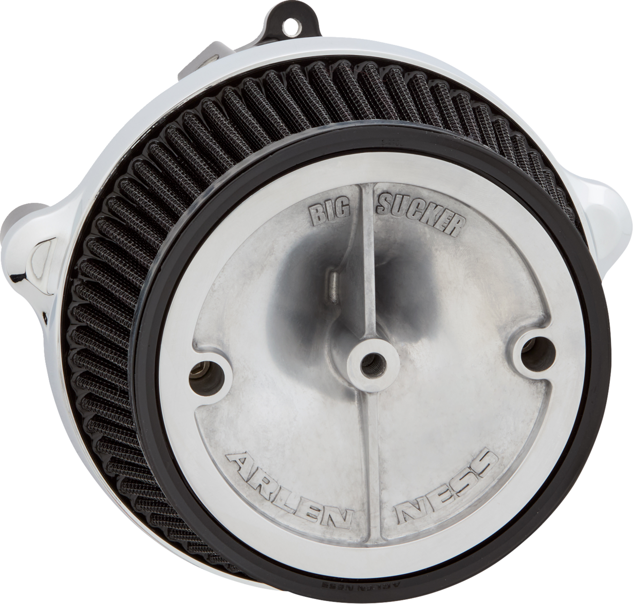 ARLEN NESS Big Sucker* Stage 1 Air Cleaner Kit without Cover - Chrome 600-300