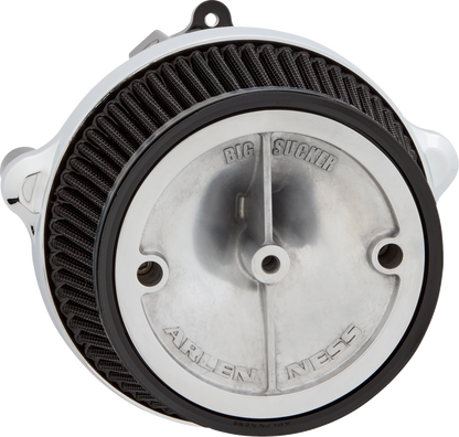 ARLEN NESS Big Sucker* Stage 1 Air Cleaner Kit without Cover - Chrome 600-300